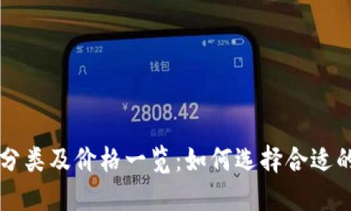 加密货币分类及价格一览：如何选择合适的投资项目