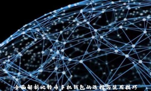 
全面解析比特币手机钱包的选择与使用技巧